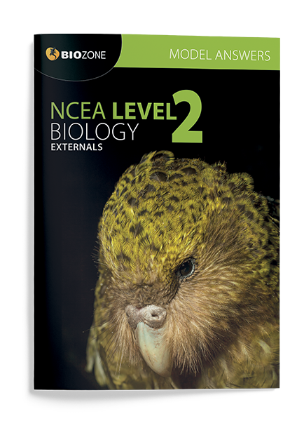 NCEA Level 2 Biology Model Answers Cover