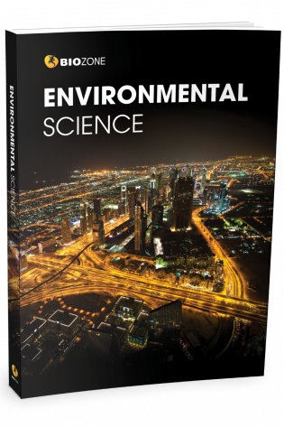Environmental Science Book with Dubai on cover