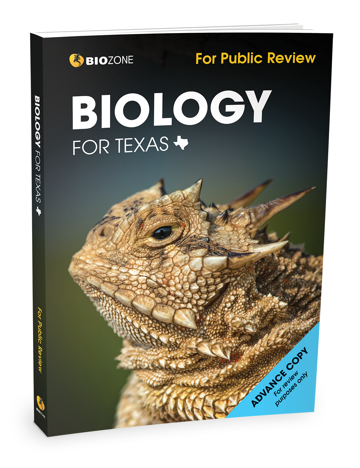 Biology for Texas public review cover