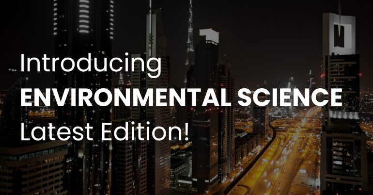 Latest Edition of Environmental Science